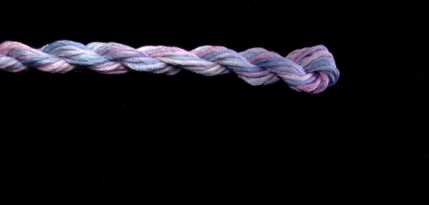 Sky Blue Pink Waterlilies Thread