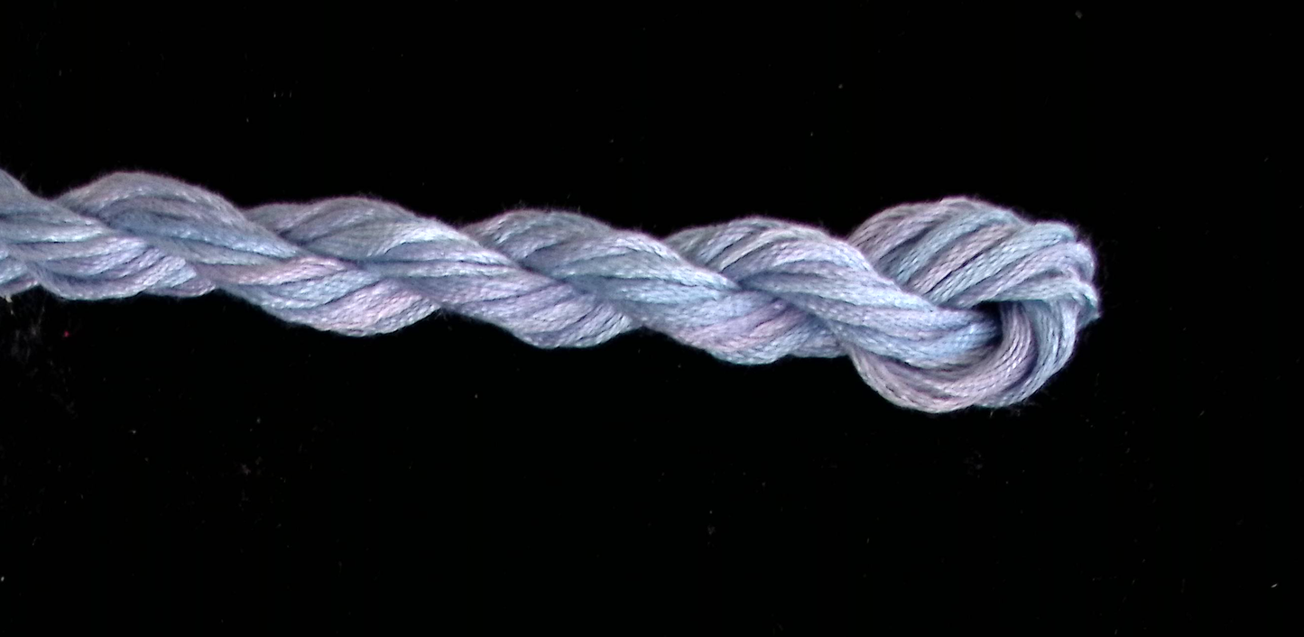 Blue Lavender Waterlilies Thread