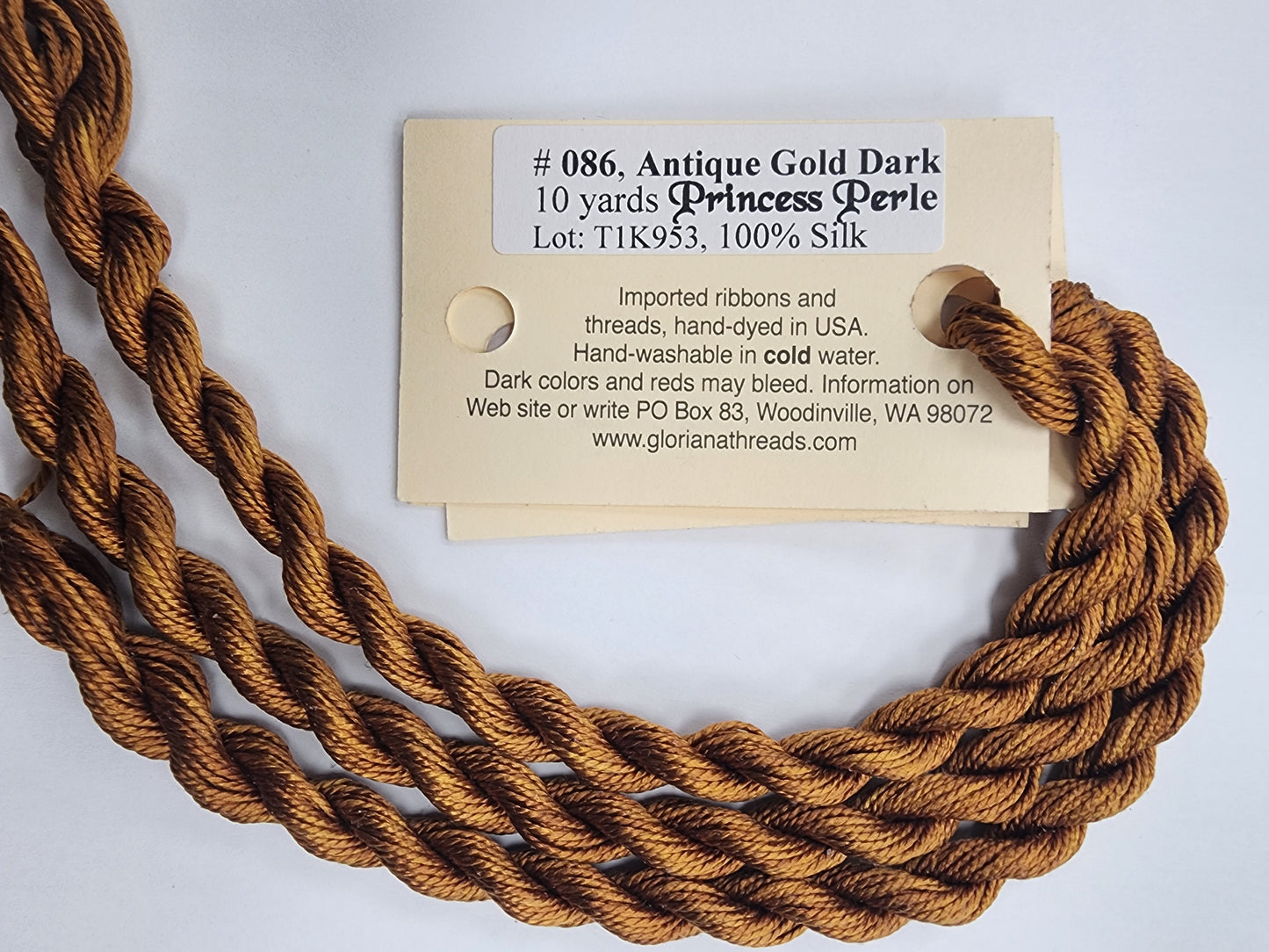 PP-086 Antique Gold Dark Princess Perle Gloriana