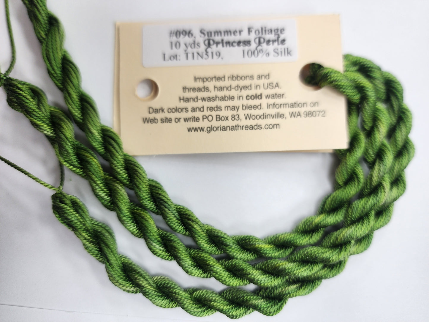 PP-096 Summer Foliage Princess Perle Gloriana
