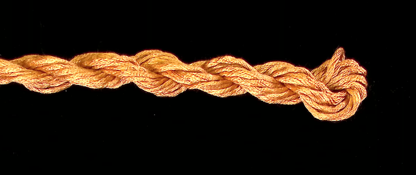 Orange Brown Soie Cristale Thread