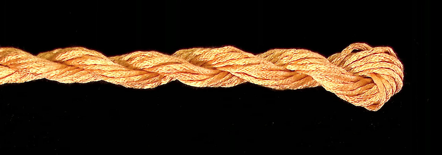 Orange Brown Soie Cristale Thread