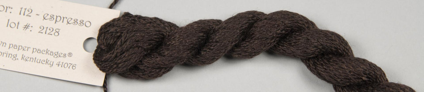 112 Espresso Silk and Ivory