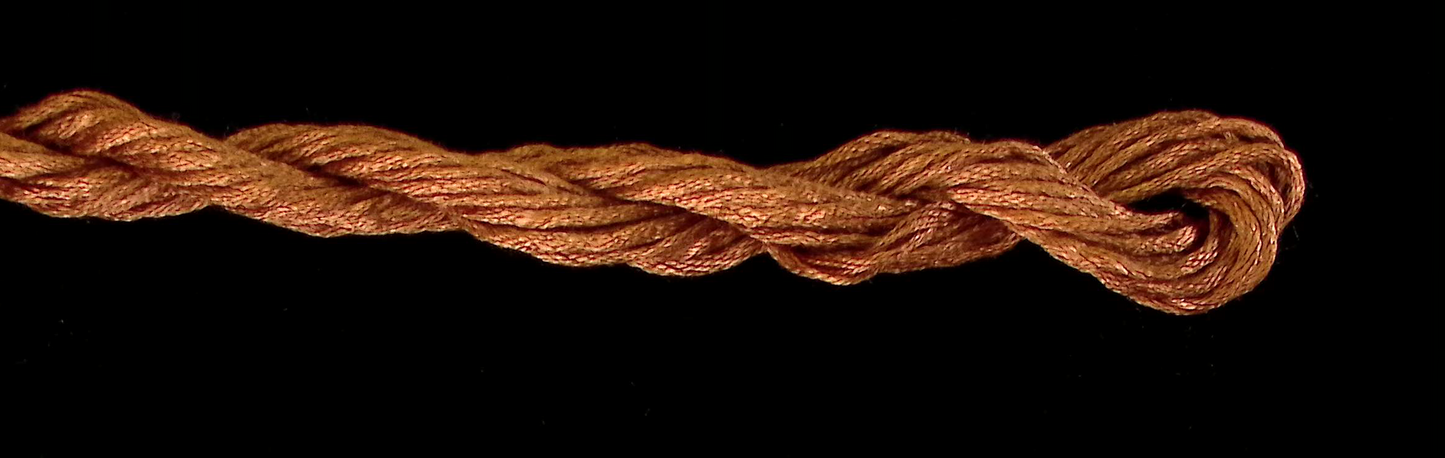 Golden Brown Soie Cristale Thread