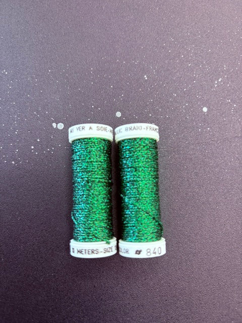 Au Ver A Soie Metallic #12 840