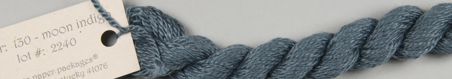 130 Moon Indigo Silk and Ivory