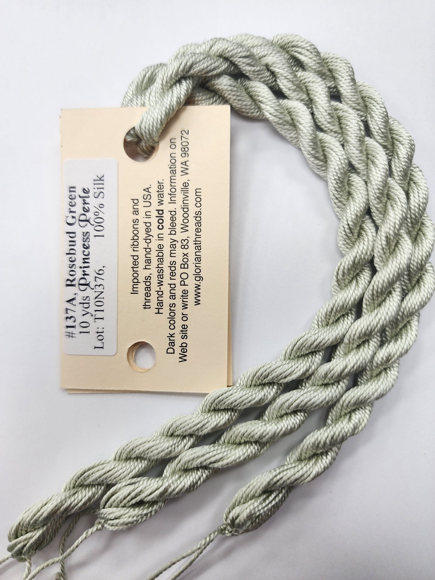 PP-137A Rosebud Green Princess Perle Gloriana