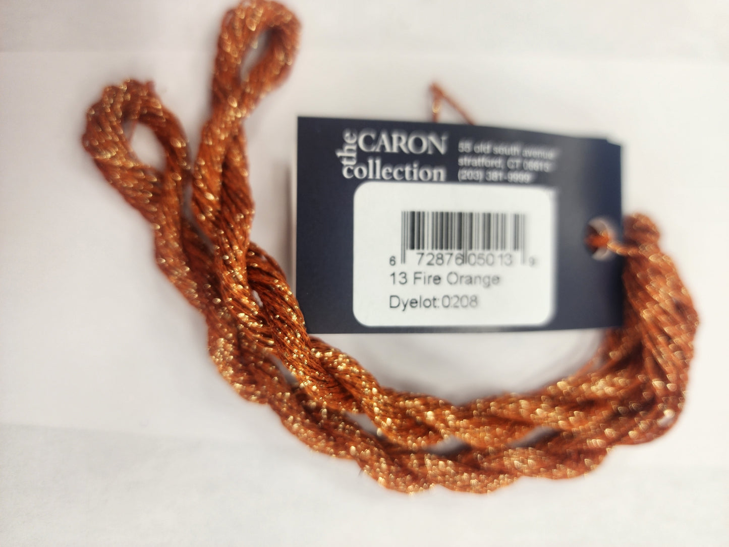 13 Fire Orange Snow Caron