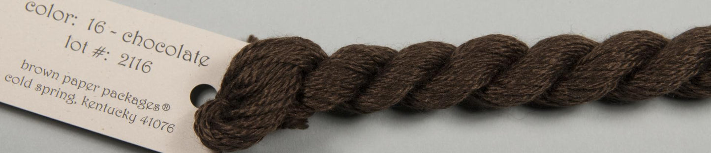 16 Chocolate Silk and Ivory