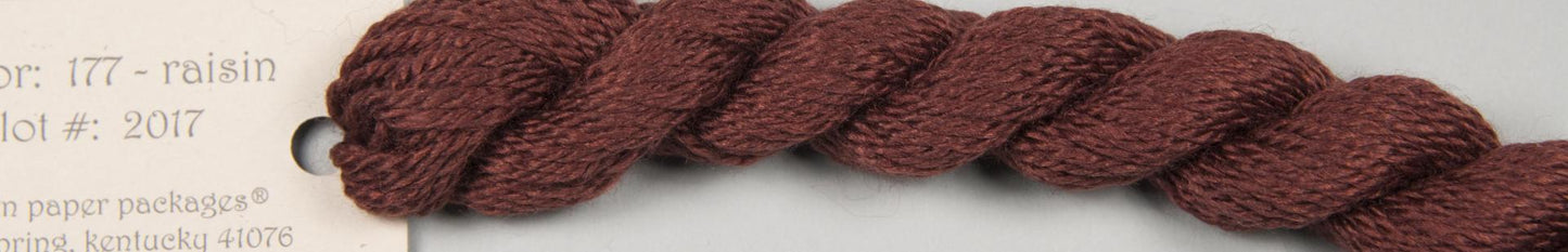 177 Raisin Silk and Ivory
