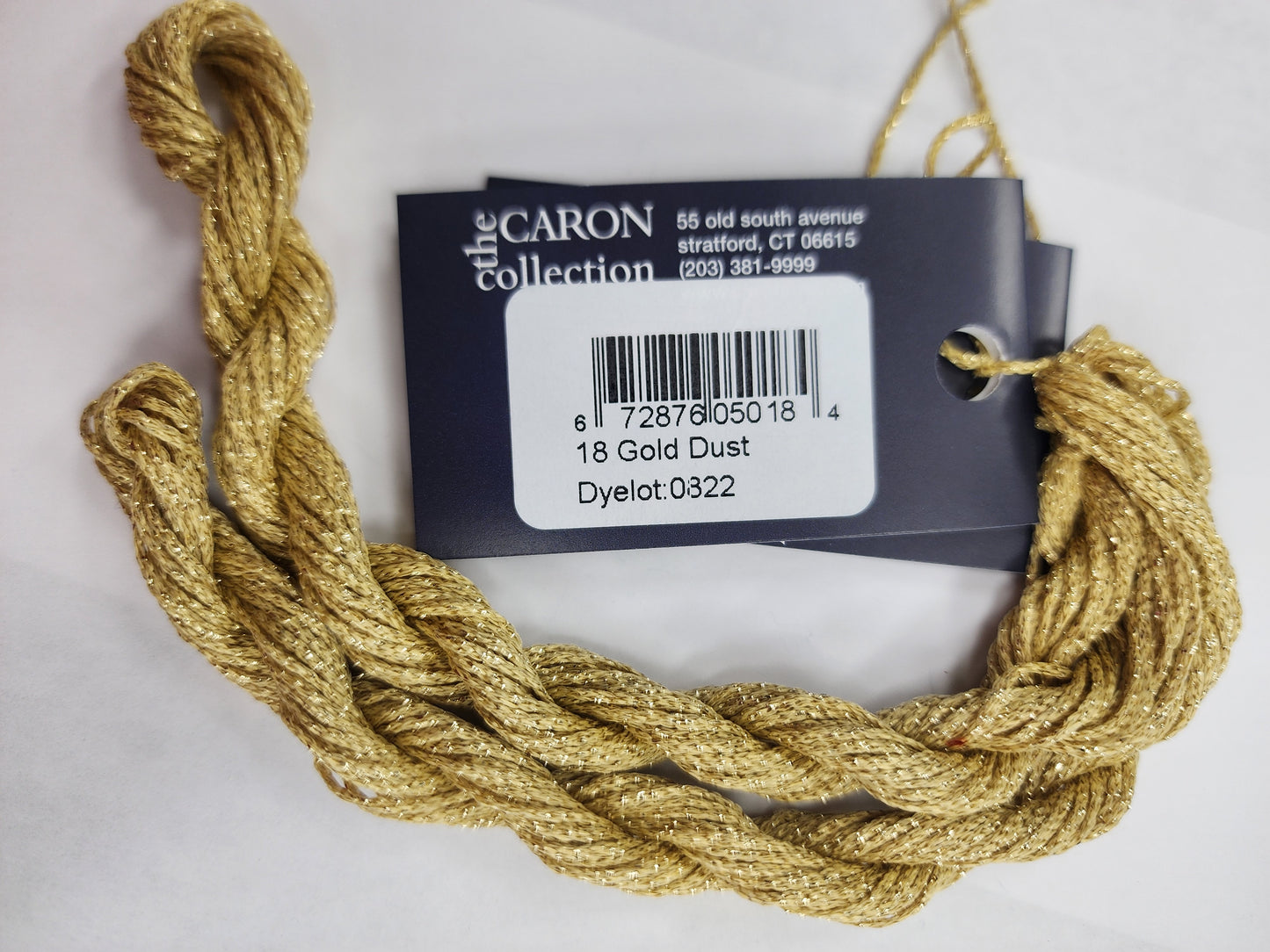 18 Gold Dust Snow Caron