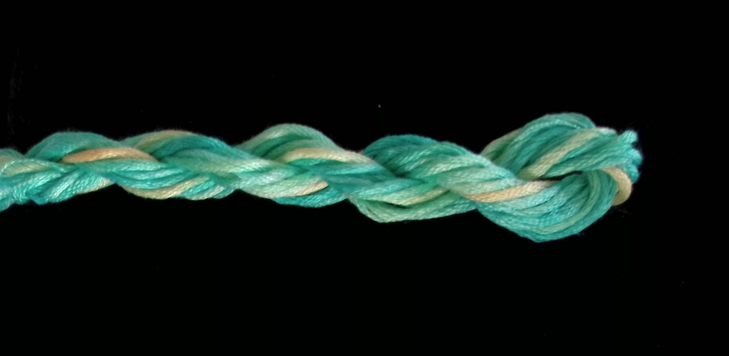 Aquamarine Waterlilies Thread