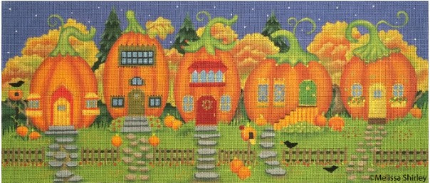 Pumpkin Houses Lane Melissa Shirley