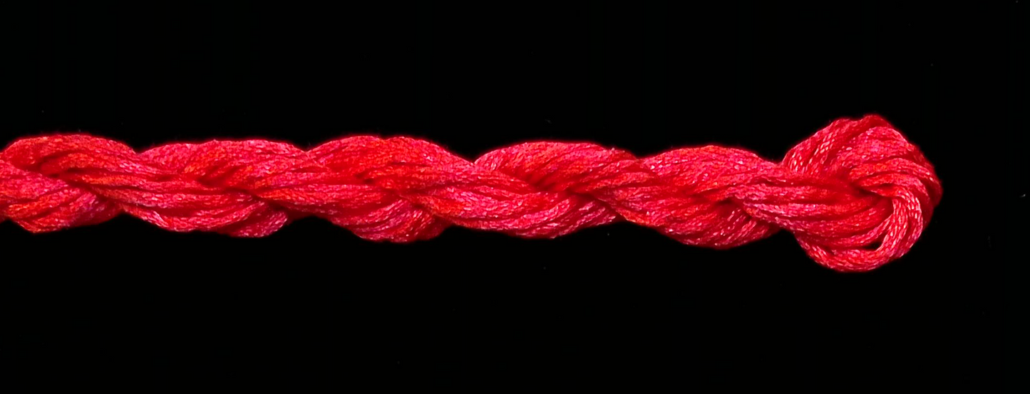 Coral Red Soie Cristale Thread