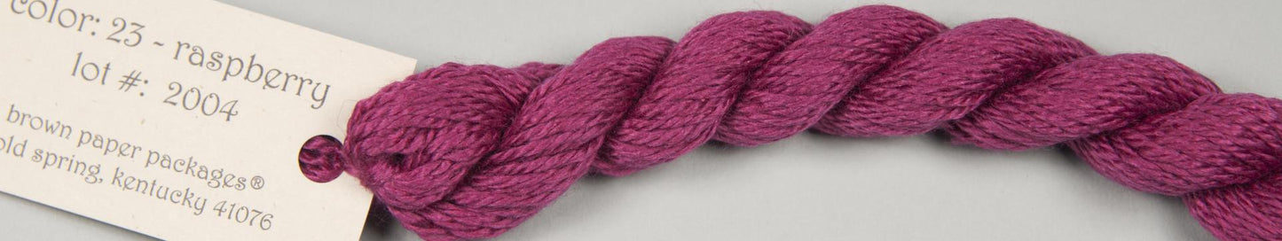 23 Raspberry Silk and Ivory