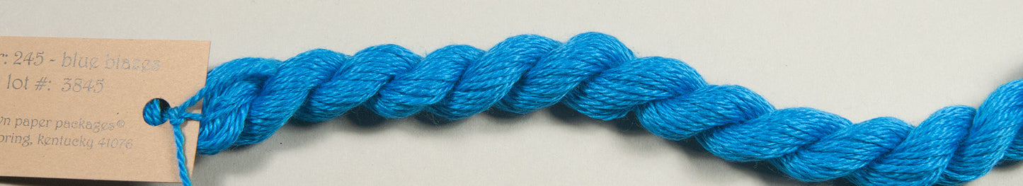 245 Blue Blazes Silk and Ivory