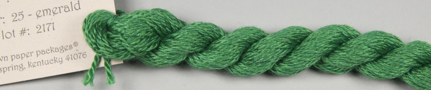 25 Emerald Silk and Ivory