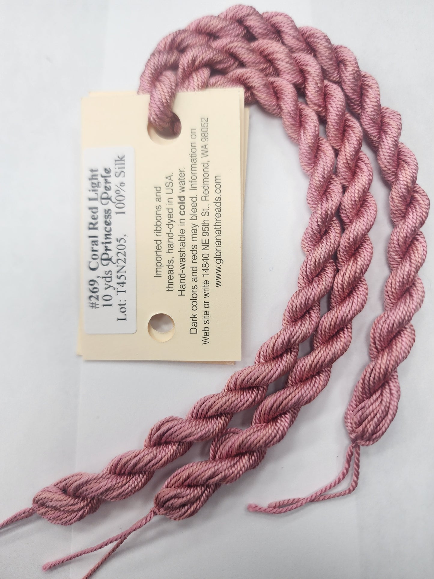 PP-269 Coral Red Light Princess Perle Gloriana