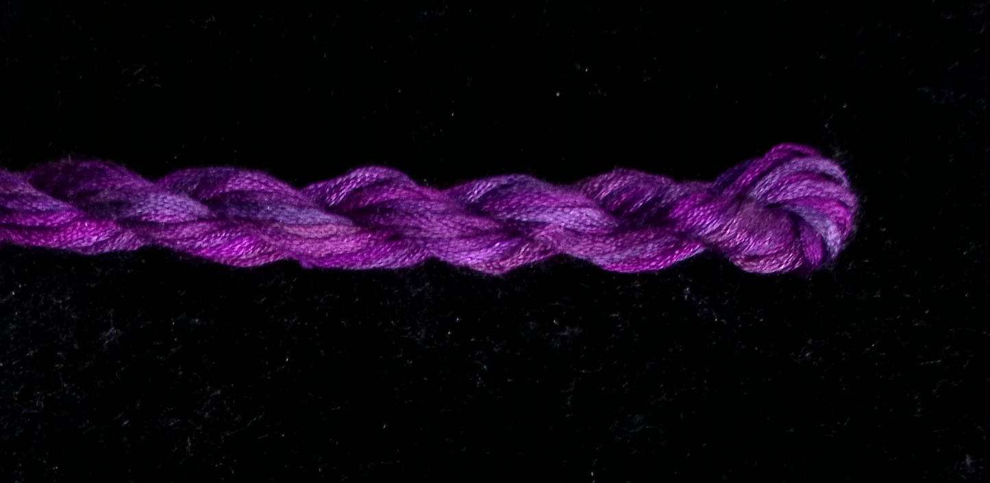 Aubergine Waterlilies Thread
