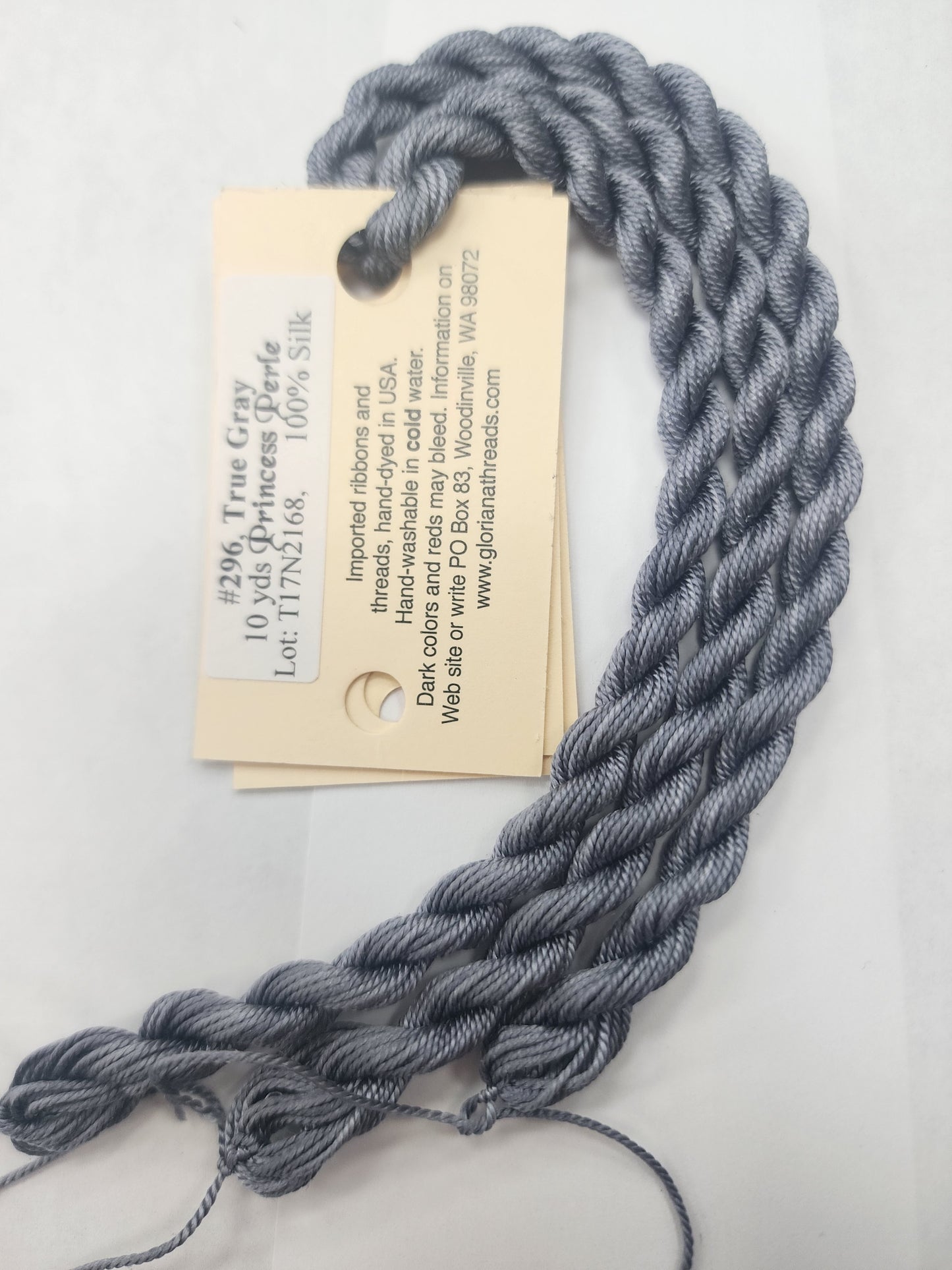 PP-296 True Gray Princess Perle Gloriana