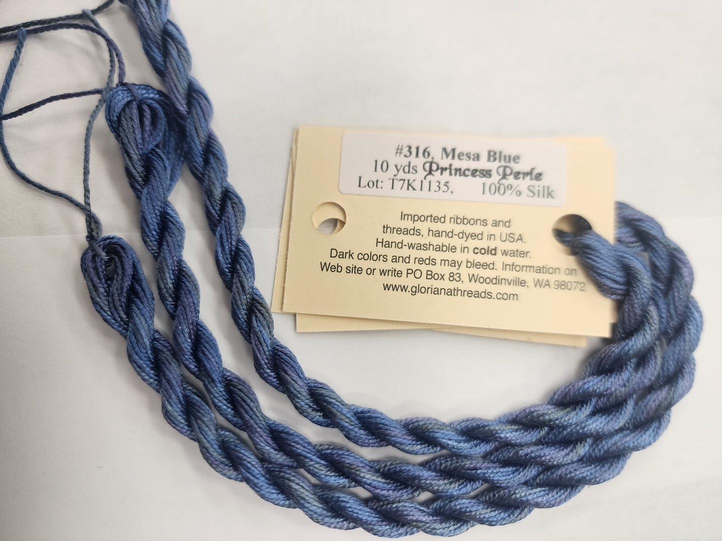 PP-316 Mesa Blue Princess Perle Gloriana