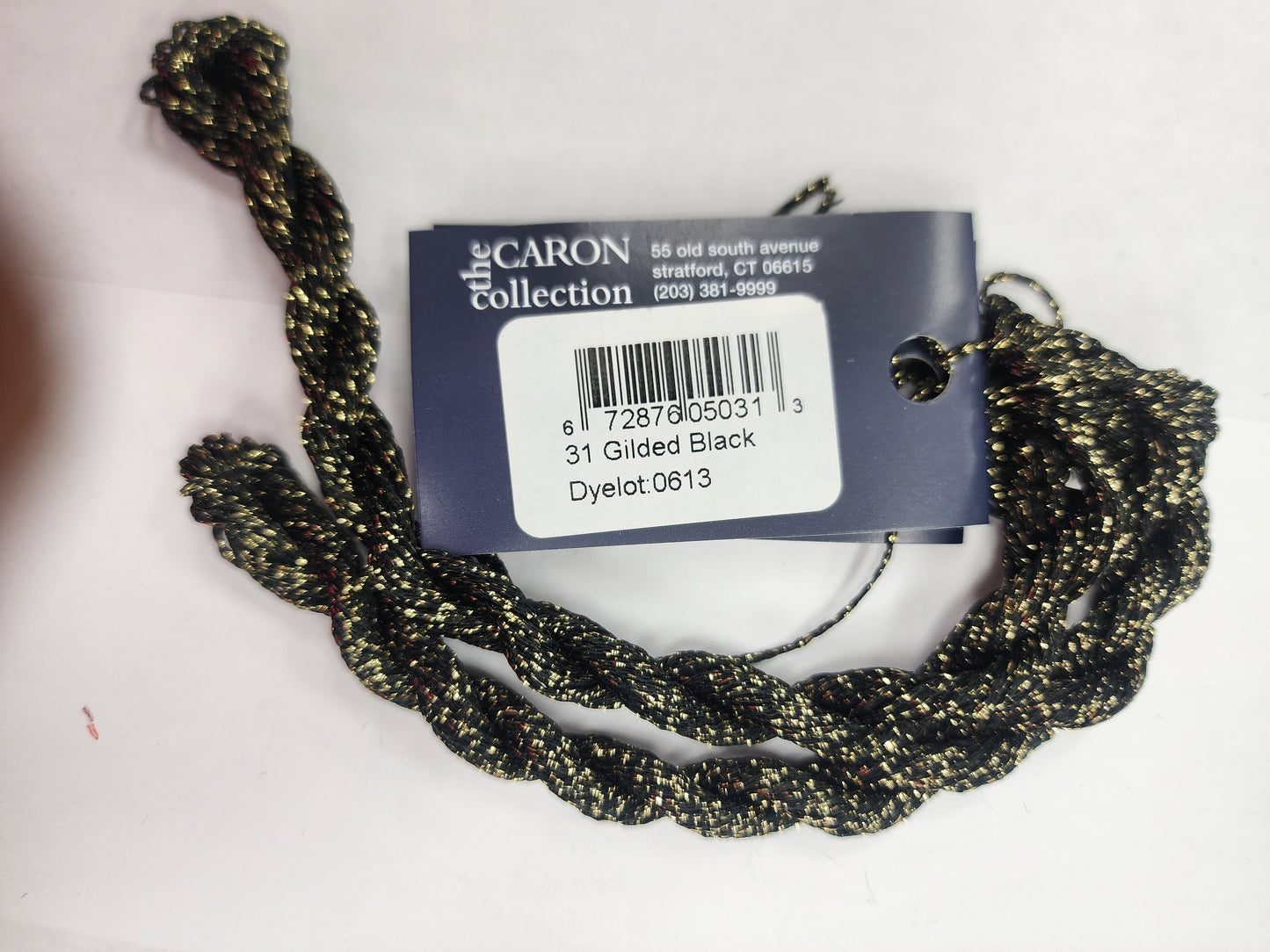 31 Gilded Black Snow Caron