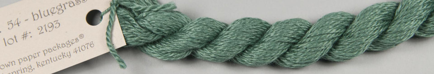 54 Bluegrass Silk and Ivory