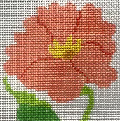 Nasturtium Coaster Jean Smith