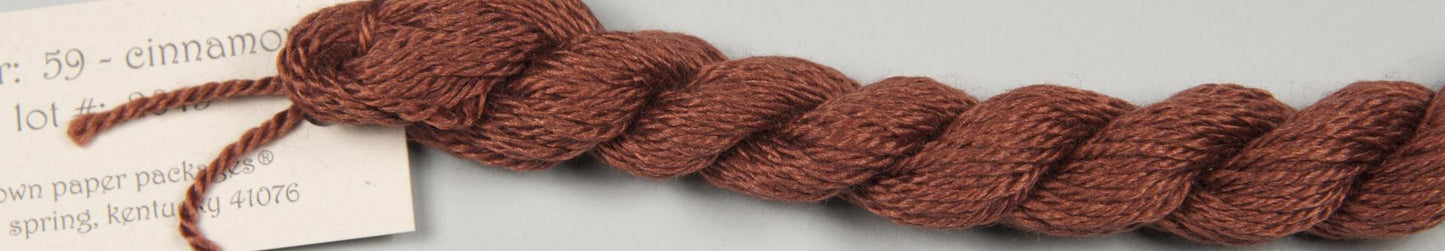 59 Cinnamon Silk and Ivory