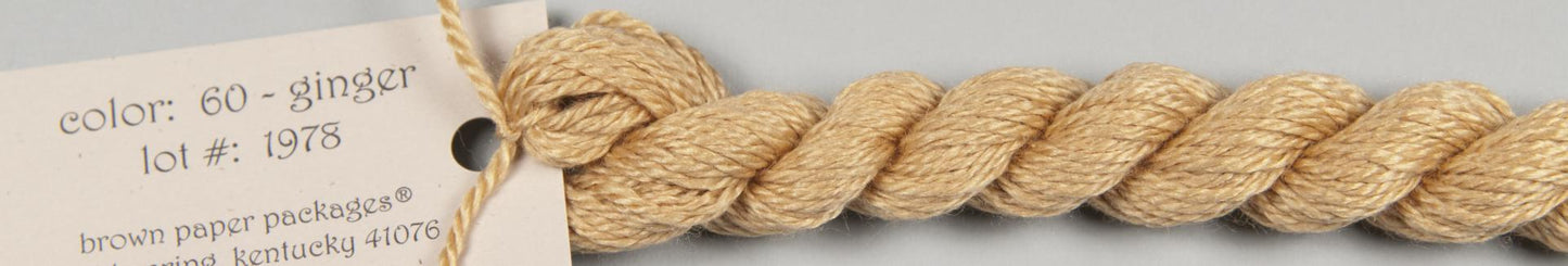 60 Ginger Silk and Ivory