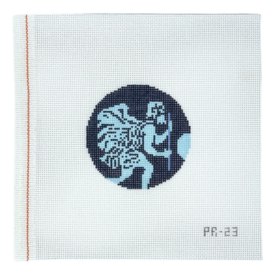 PR-23 St. Christopher Luggage Tag - Blue