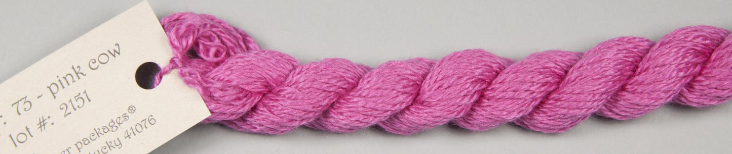 73 Pink Cow Silk and Ivory