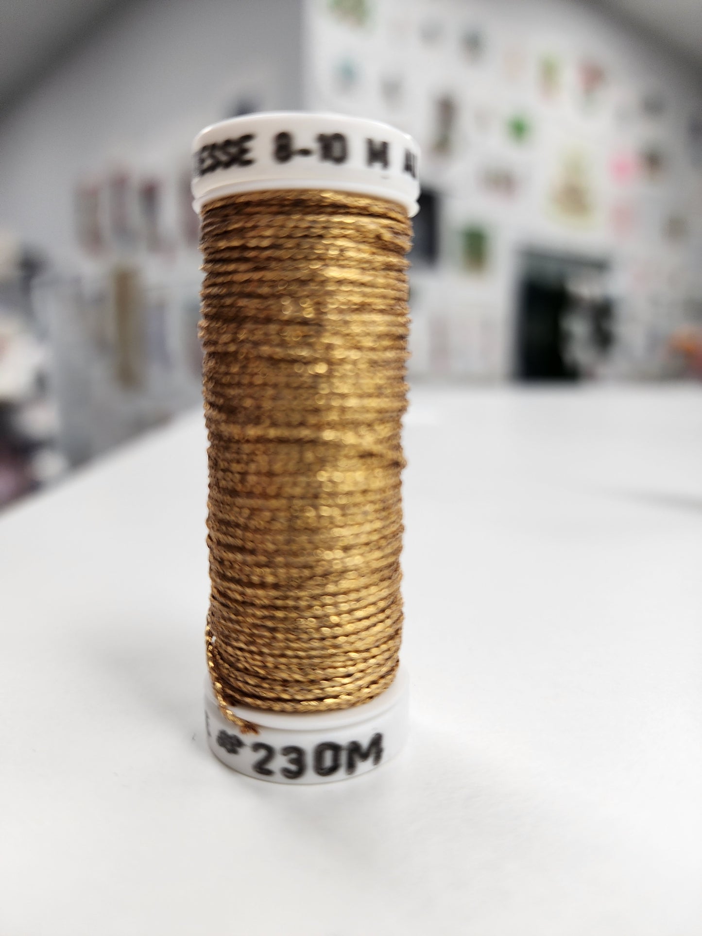 Au Ver A Soie Metallic #8 230M