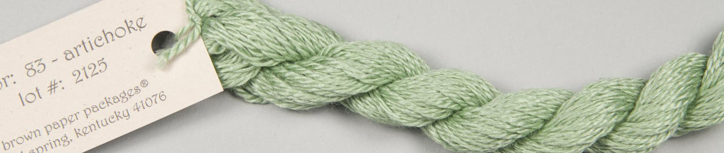 83 Artichoke Silk and Ivory