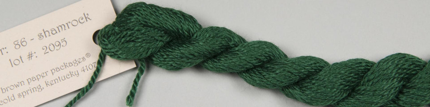 86 Shamrock Silk and Ivory