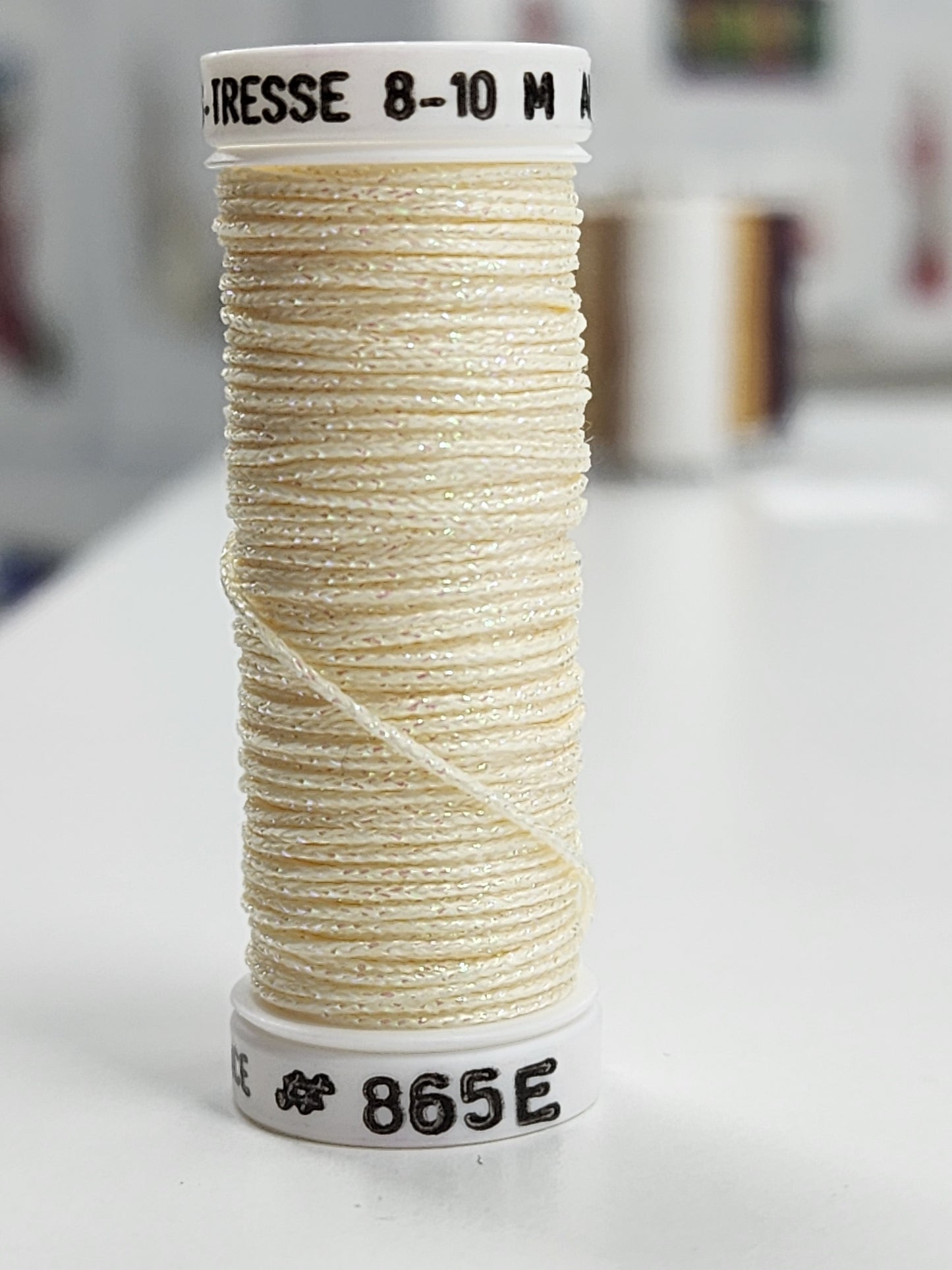 Au Ver A Soie Metallic #8 865E