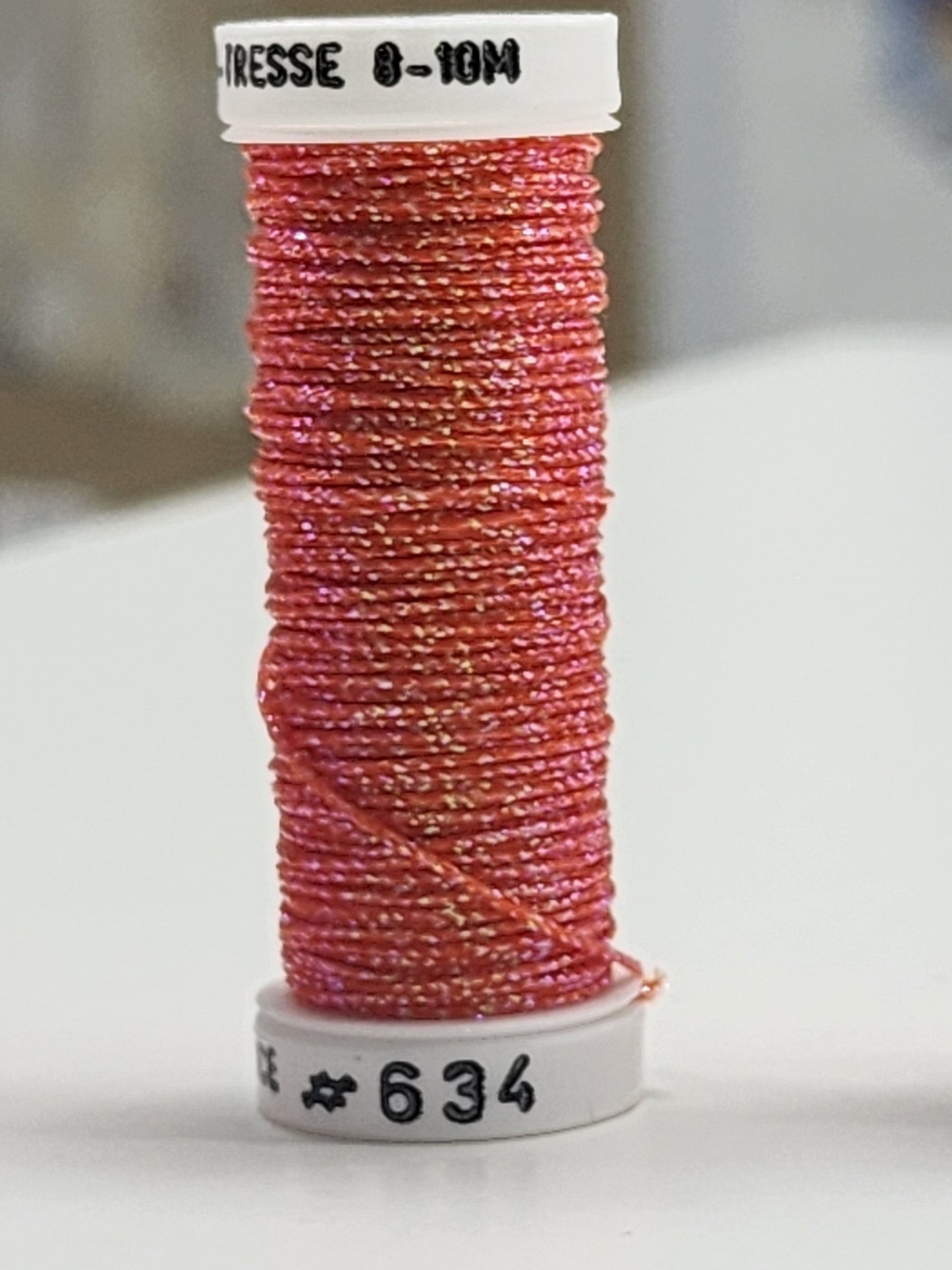 Au Ver A Soie Metallic #8 634
