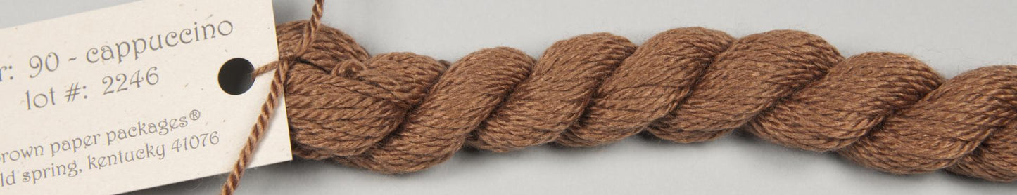 90 Cappuccino Silk and Ivory
