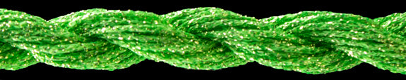 71050 Lime Twist Metallic #8 Threadworx