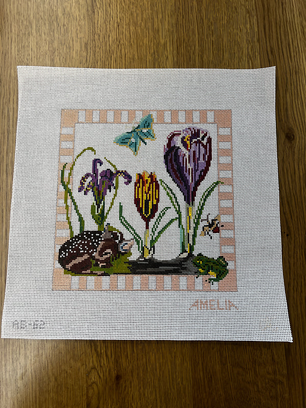 Spring Floral Pillow Amelia Bond