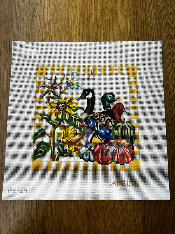 Fall Floral Pillow Amelia Bond