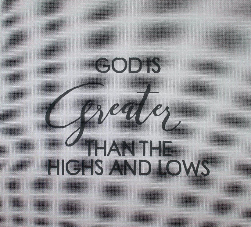God is Greater Colors of Praise