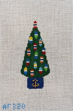 Christmas Tree with Bouys Ann Fisher
