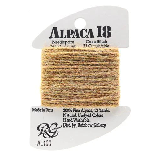 Alpaca 18 Oat Straw AL100