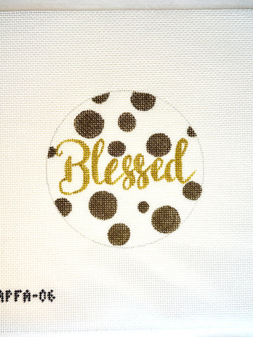 Blessed Round A Poore Girl Paints