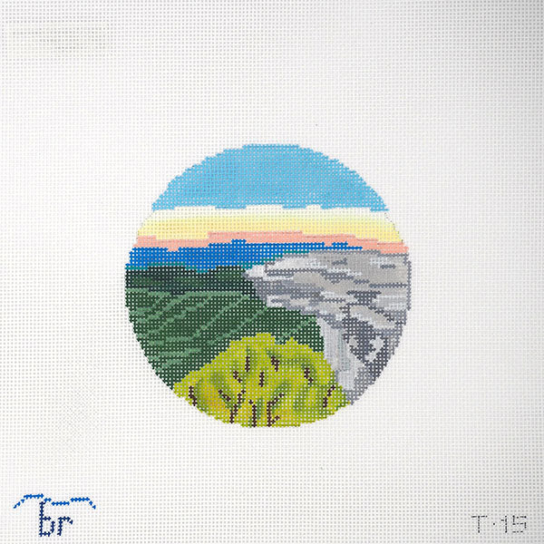 Appalachian Trail Overlook Blue Ridge Stitchery