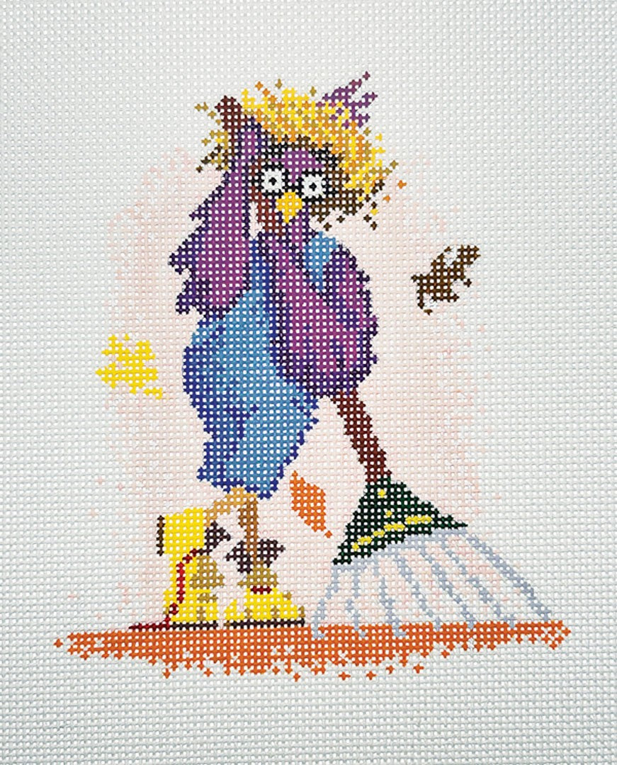 Frank Autumn Bird Flying Stitches