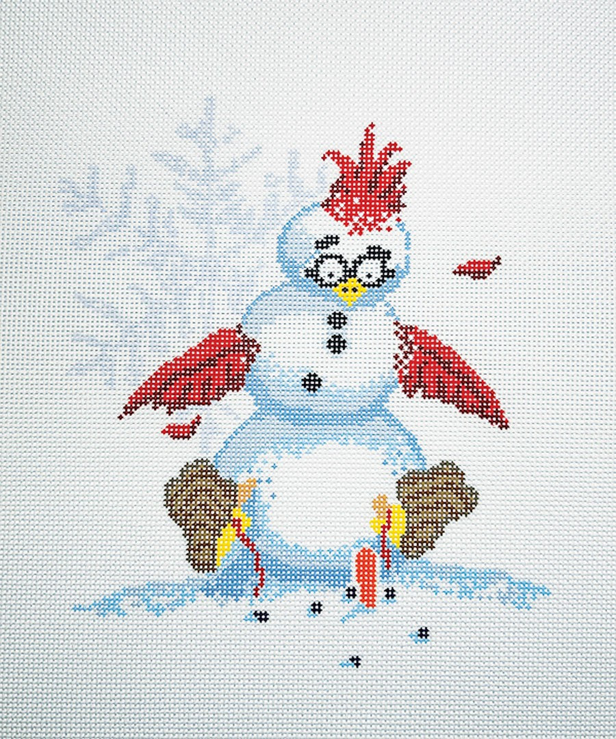 Bob Winter Bird Flying Stitches