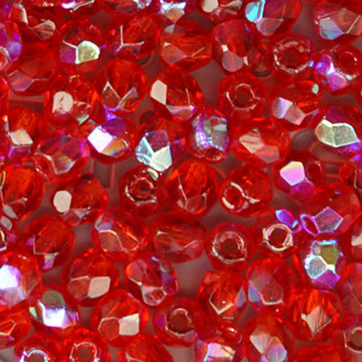 Venetian Red Fire Polished BOHO Beads Sundance