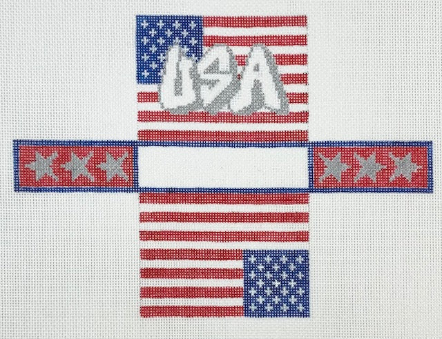 3D Mini USA Flag Bag